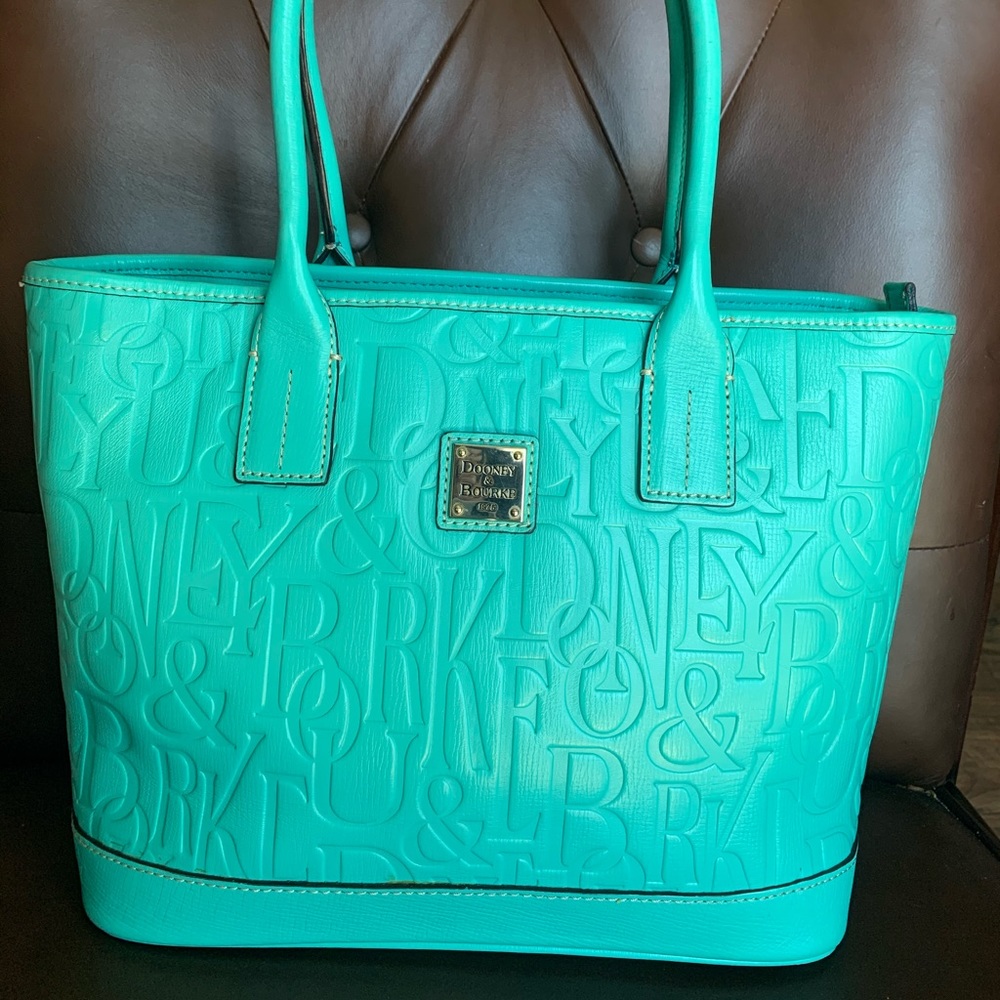 HTF Retro embossed Dooney